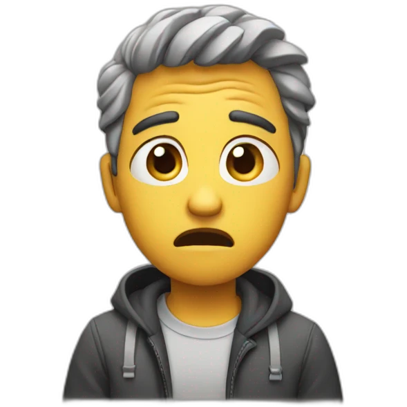 worry emoji