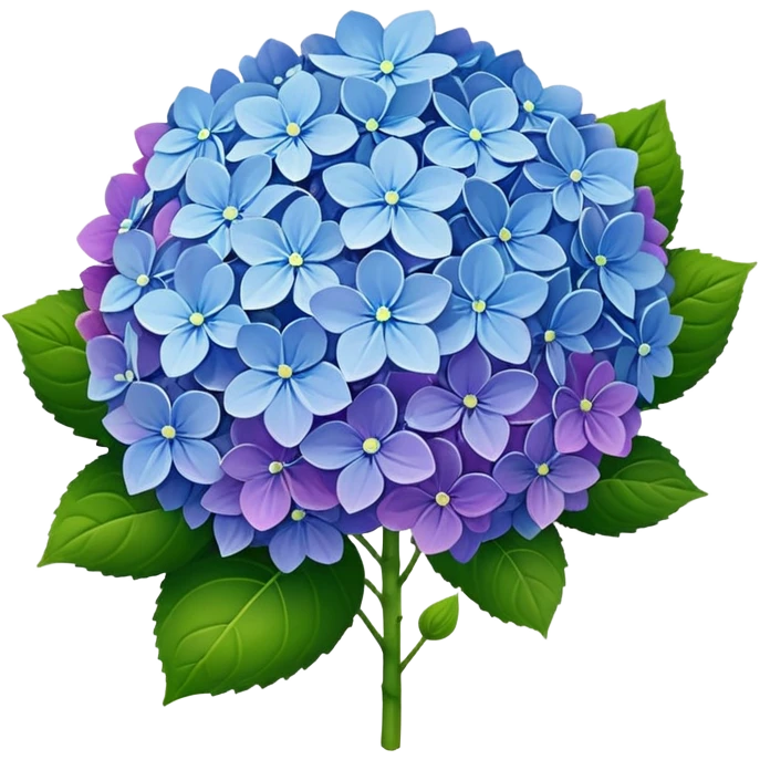 Hydrangea emoji