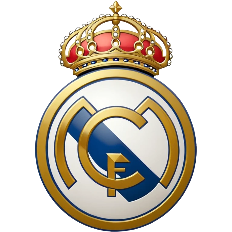 Create real Madrid logo emoji emoji