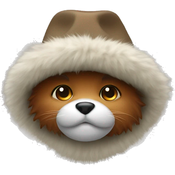 Fur hat emoji