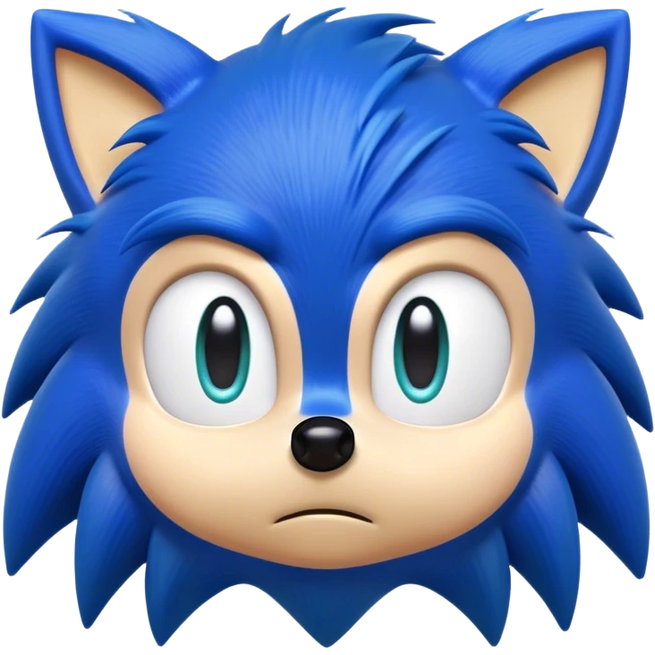 Sonic sad emoji