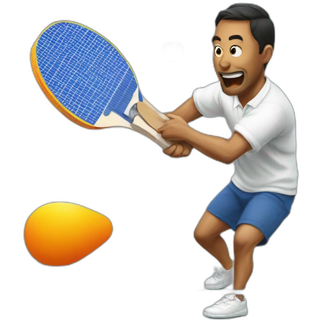 ping pong battle emoji