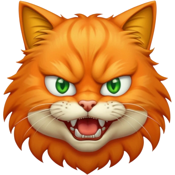 Angry cat emoji