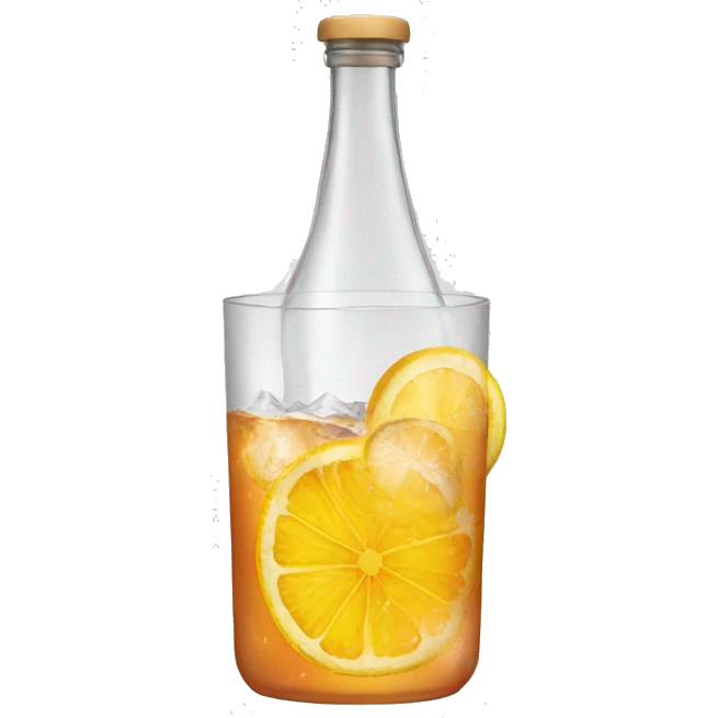 Une montagne de spritz emoji