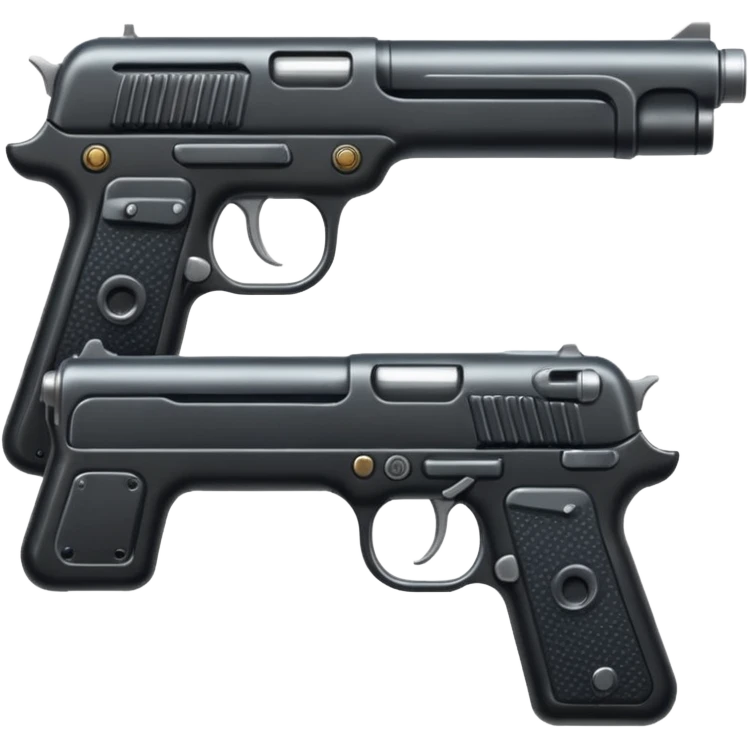 couple of guns emoji