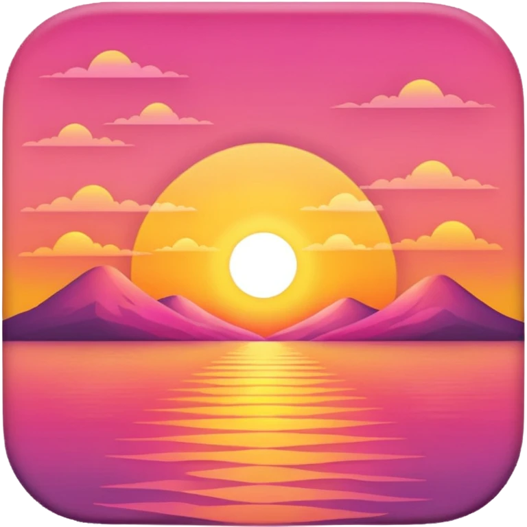 Sunset  emoji