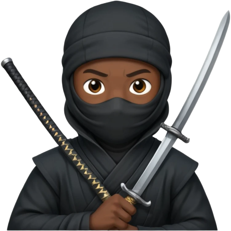 ninja with sword emoji