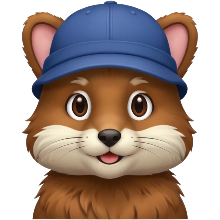 animal with caps emoji
