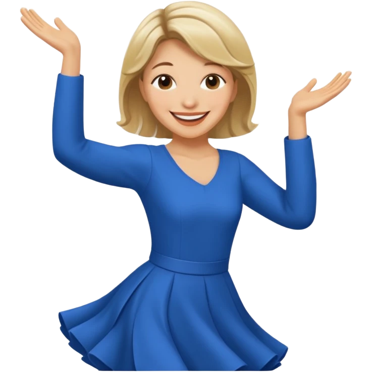 Valérie pécresse entrain de danser emoji