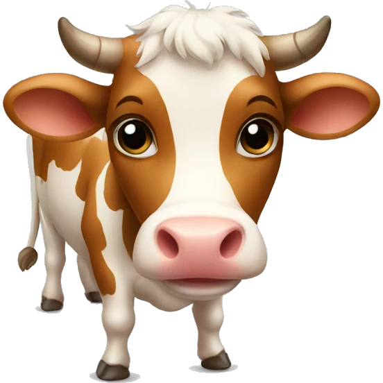 small cow emoji