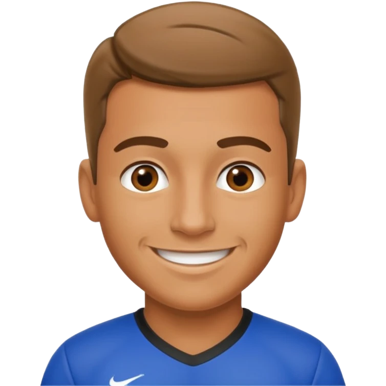 Un entrenador de fútbol de Alevin emoji
