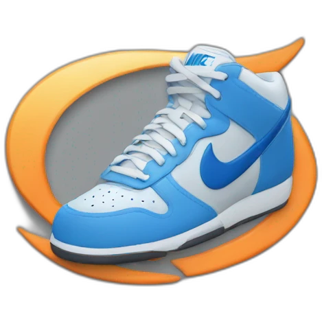 Nike mark logo with just do it emoji