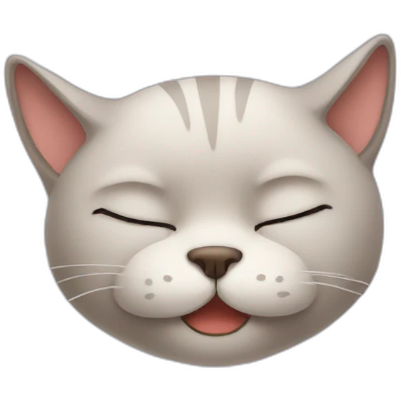 sleepy cat emoji