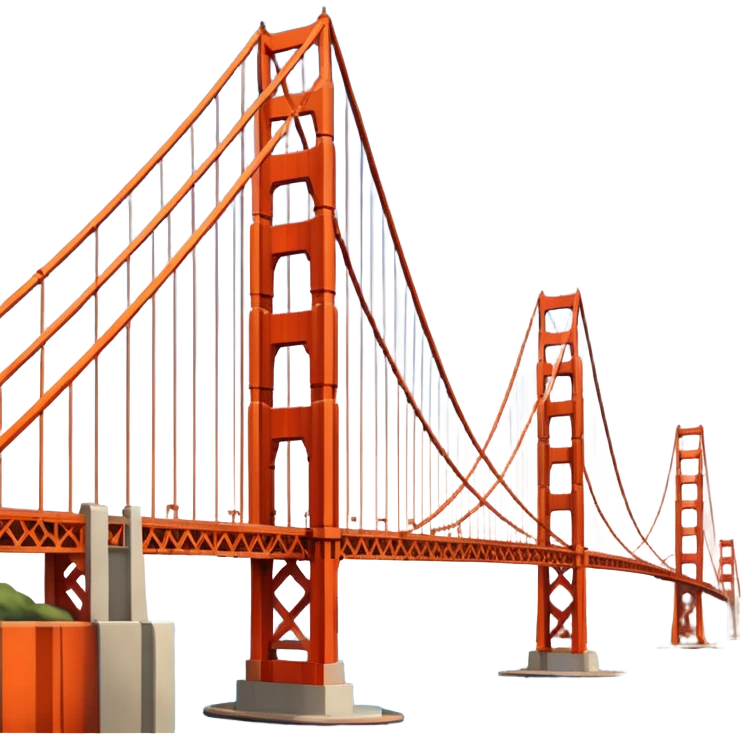 Golden Gate Bridge emoji
