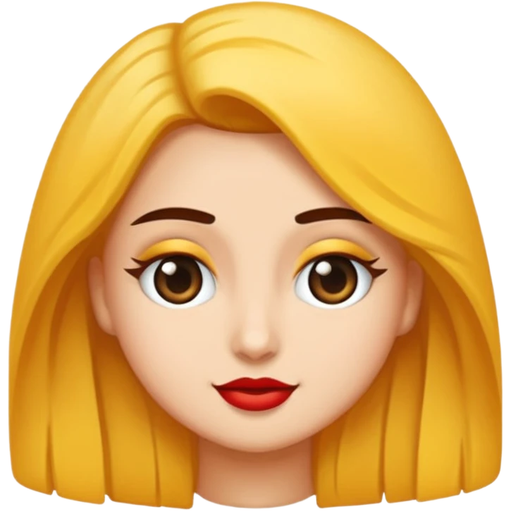 Çıplak kızıl saçlı balık etli seksi kadın emoji