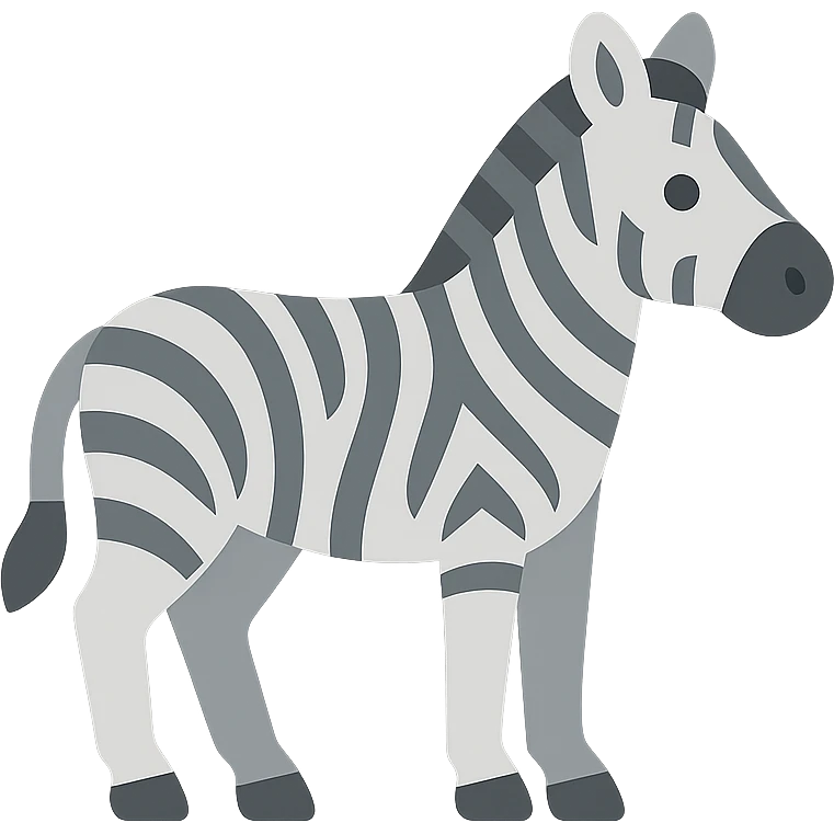 Zebra emoji