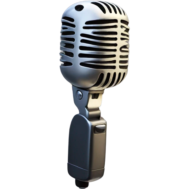 Micraphone drop emoji