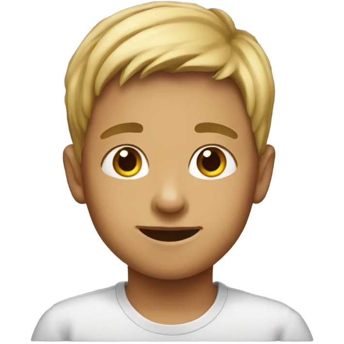 a 8 year boy emoji