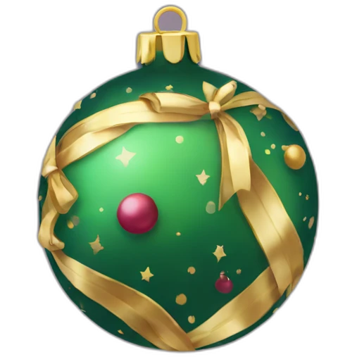 Garland bauble emoji