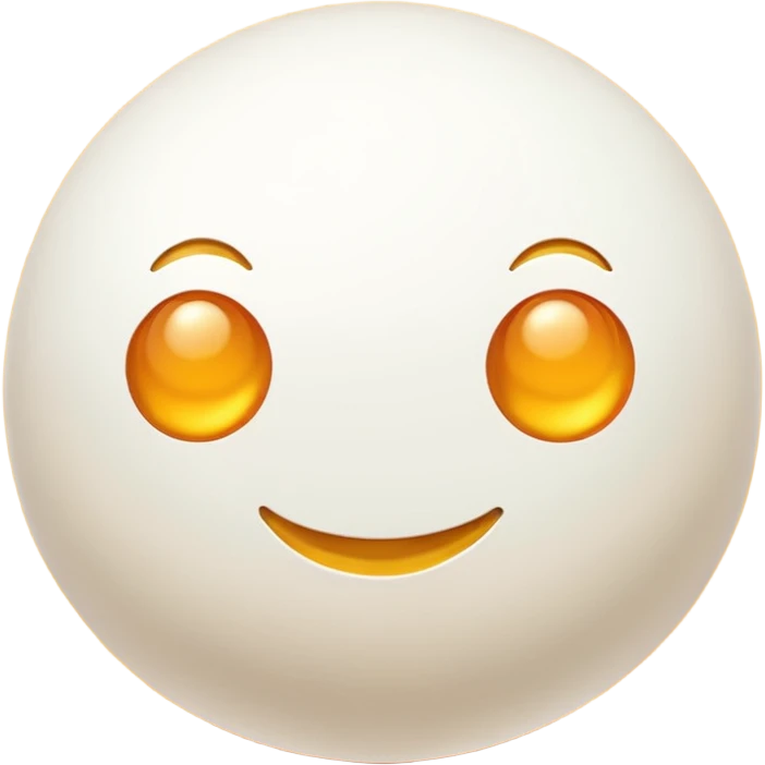 Mozzarella cheese balls emoji