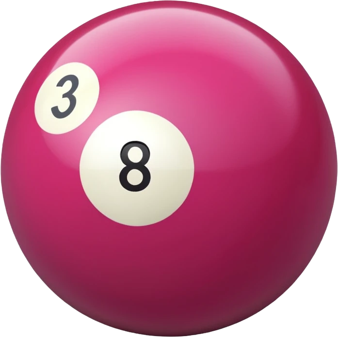 Cerise boule de billards emoji