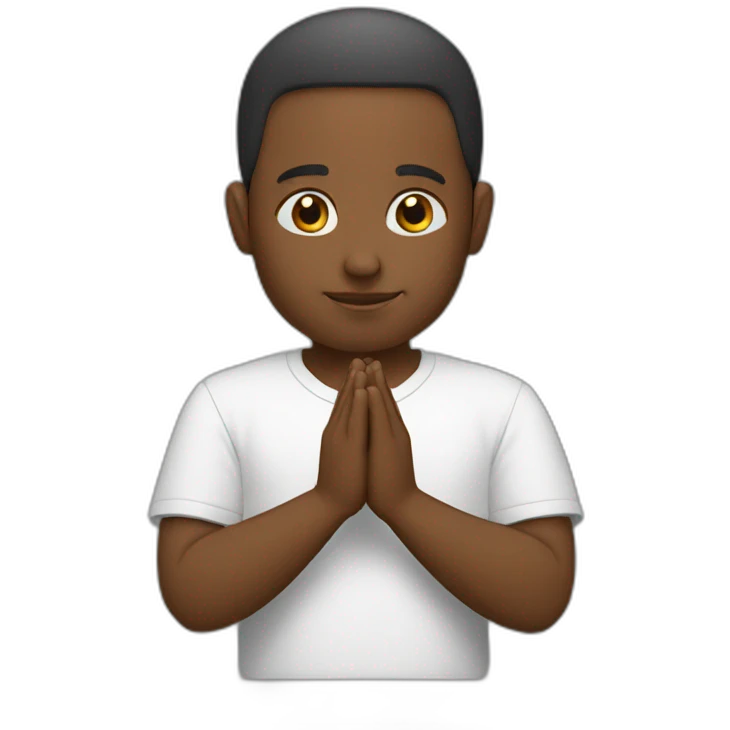 Prayer emoji