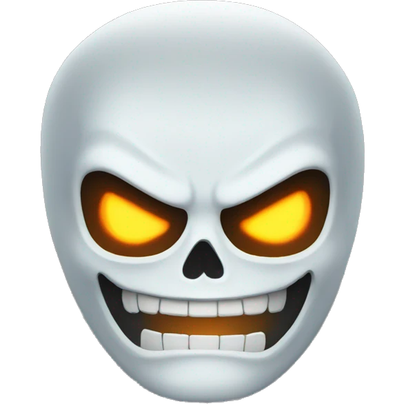 ghost-rider face emoji