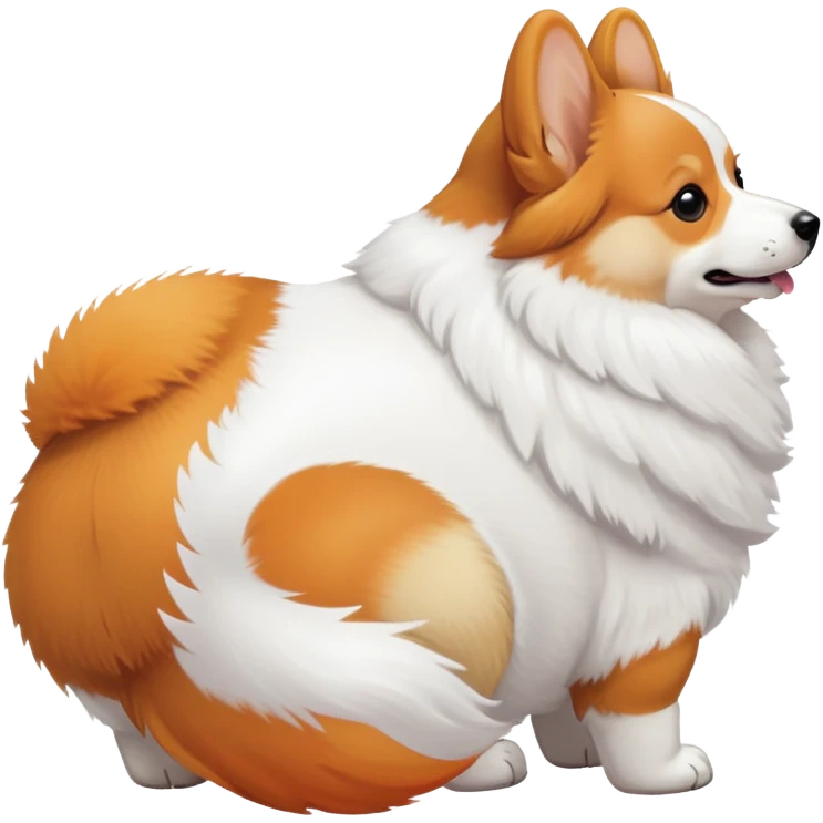 corgi butt emoji