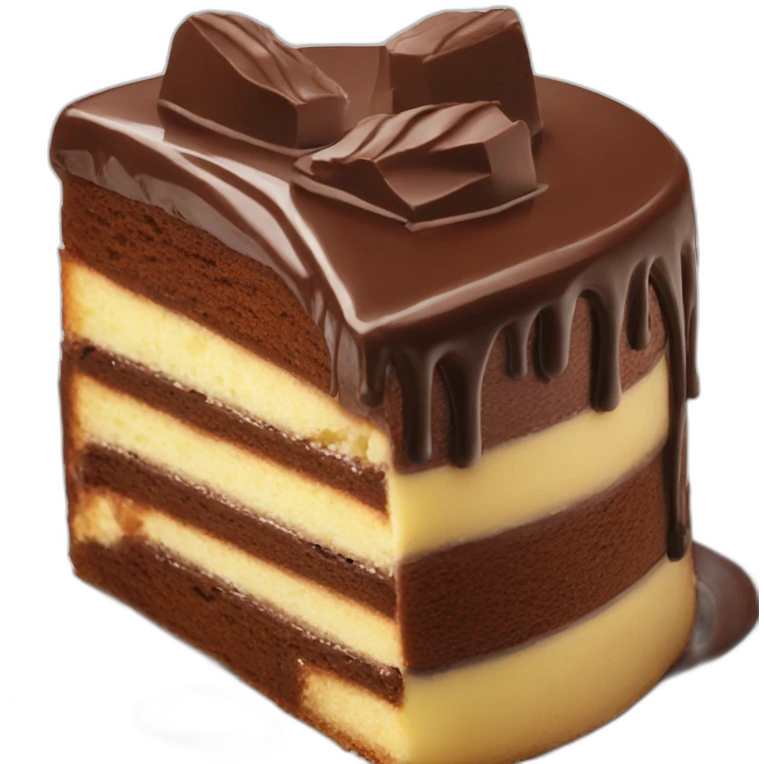 Gâteau au chocolat  emoji