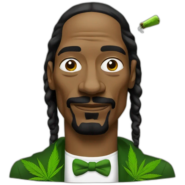 Snoop dogg who smoke weed emoji