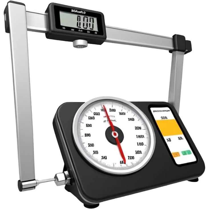Skinfold caliper (plicometer)
Professional scale
Bioimpedance scale (BIA analyzer)
Stadiometer
Measuring tape
Anthropometric tape
Anthropometric calipers
Food scale
Body composition analyzer
Height rod
Flexible measuring ruler emoji