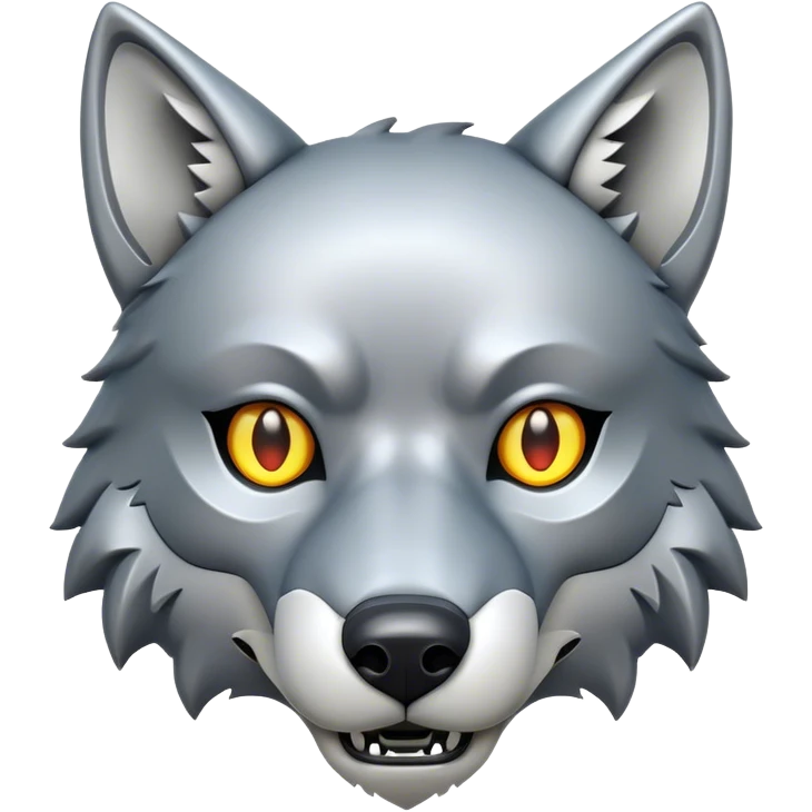 Wolf trap metal  emoji