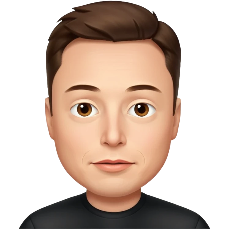 Elon Musk emoji