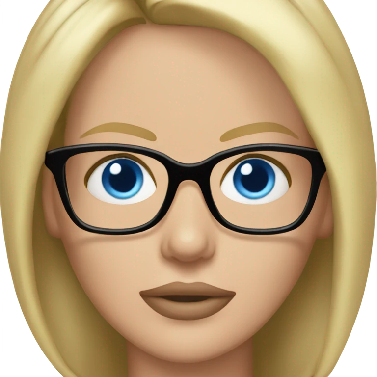 charlize theron blue eyes wearing glasses  emoji
