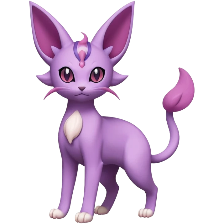 Purrloin-Espeon-Skitty-Pokémon-Fakémon-hybrid-creature (full body) emoji
