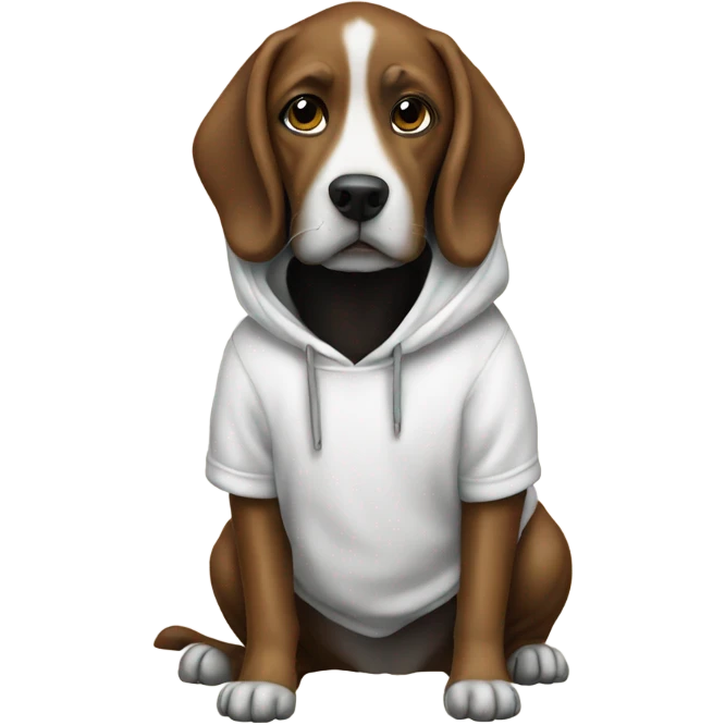 Dog I hoodie emoji