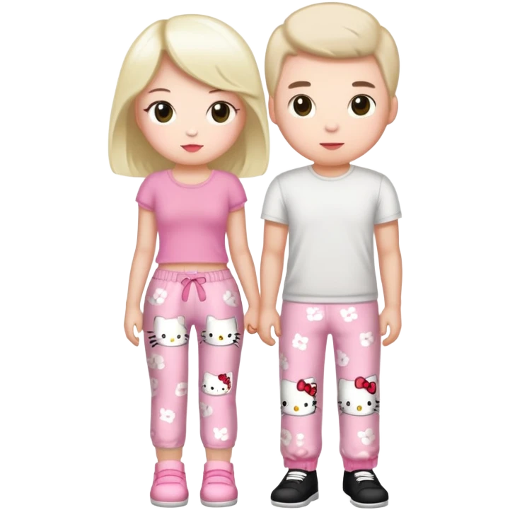 me end my boyfriend in hello kitty pants  emoji