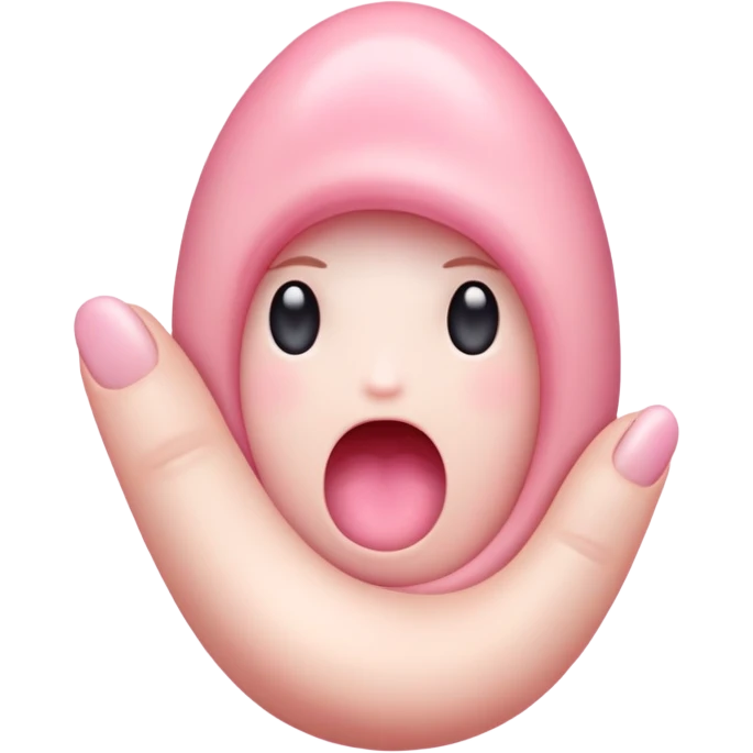 Finger inside vigina  emoji