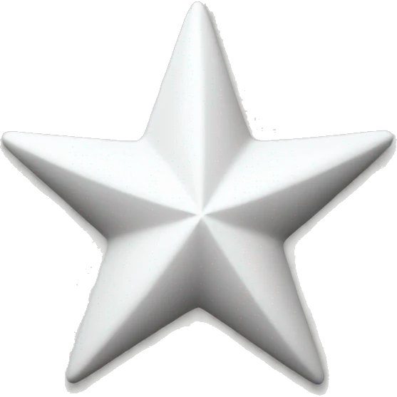 white star decoration emoji