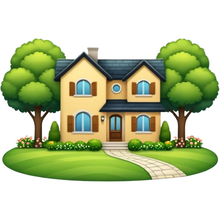 nice house emoji
