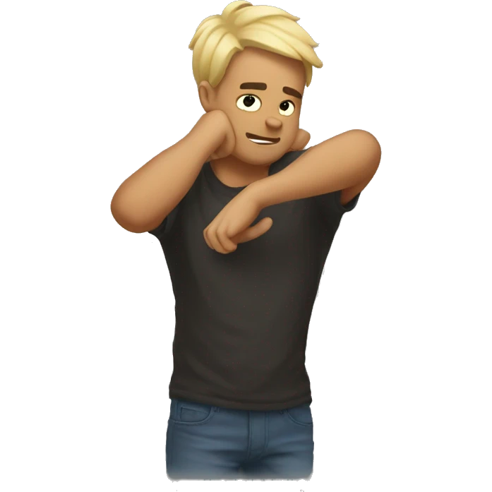 Scratching my own back emoji