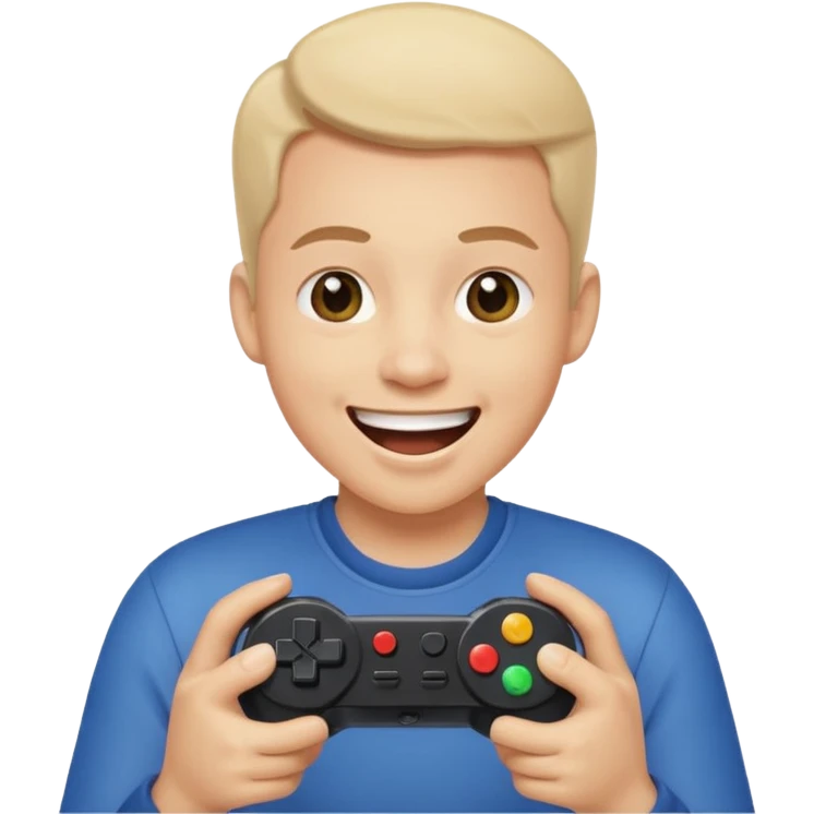 🖕+😂+🎮 emoji