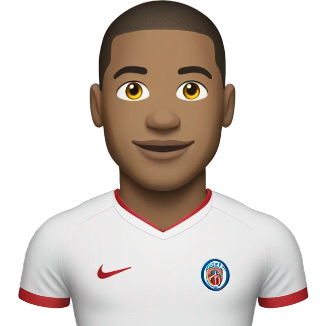 The footballer KYLIAN MBAPPÉ  emoji