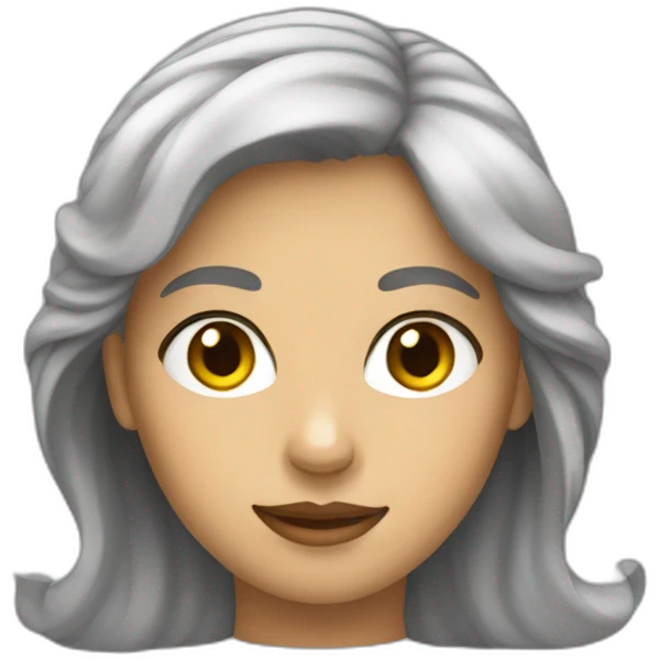 Une femme emoji