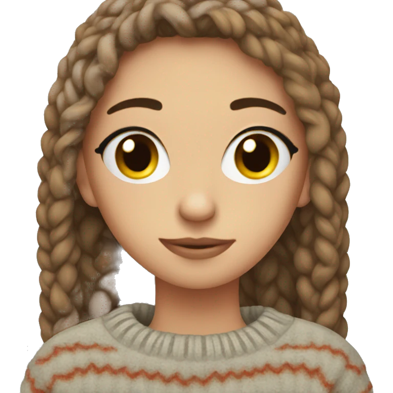 Cozy sweater emoji
