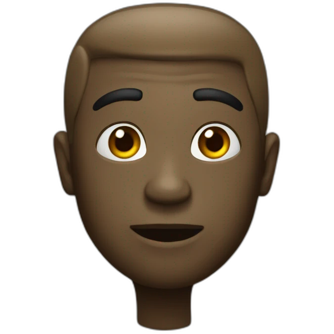 Un noir qui vol emoji