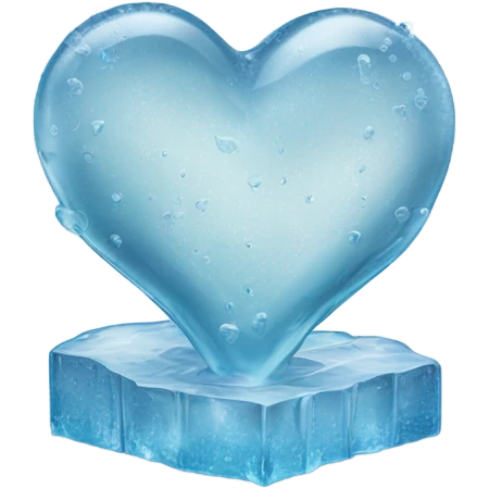 Melting with love emoji