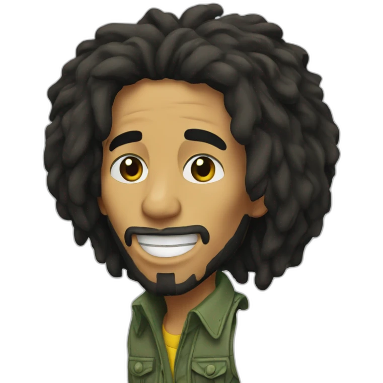 bob marley emoji