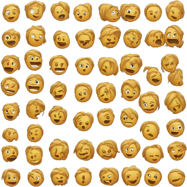 Alphabet in English emoji emoji