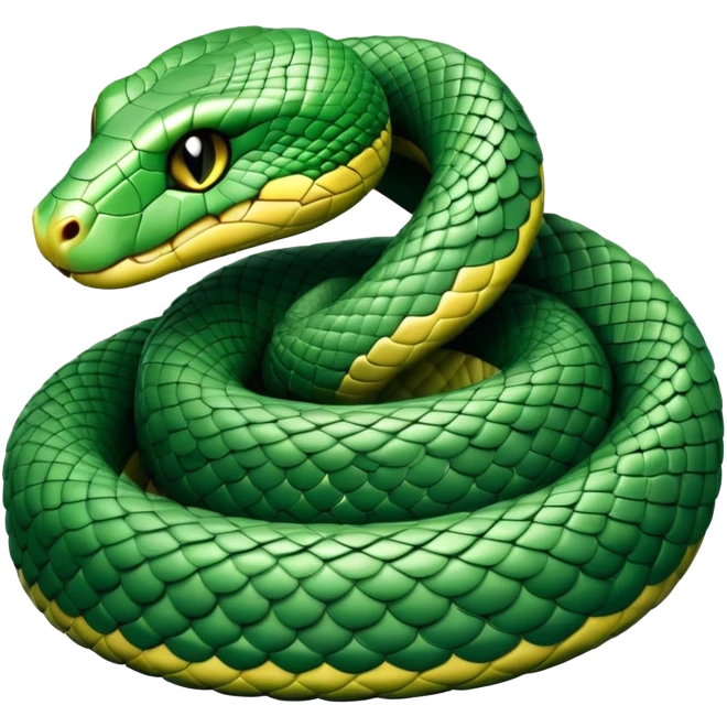Hogwarts Slytherin snake emoji